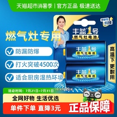 南孚丰蓝1号燃气灶电池2粒装一号大电池R20碳性煤气灶热水器专用