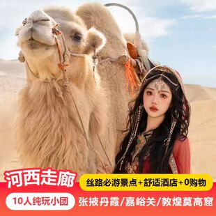10人小团 河西走廊张掖嘉峪关敦煌莫高窟跟团游4天3晚 敦煌旅游