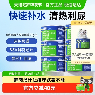 澳龙嘘呗冬瓜补水鸡汤罐头