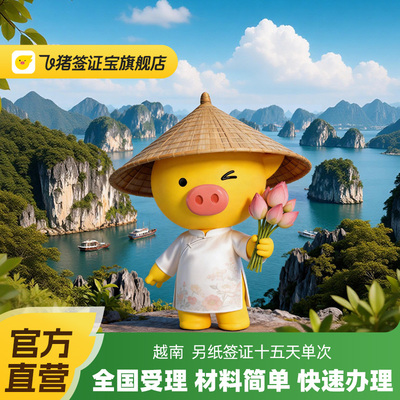 飞猪直营签证越南另纸签