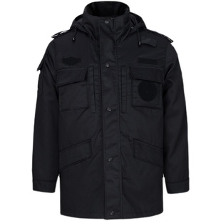 保安冬季服装特勤工作服套装安保物业户外多功能制服作训加厚棉衣