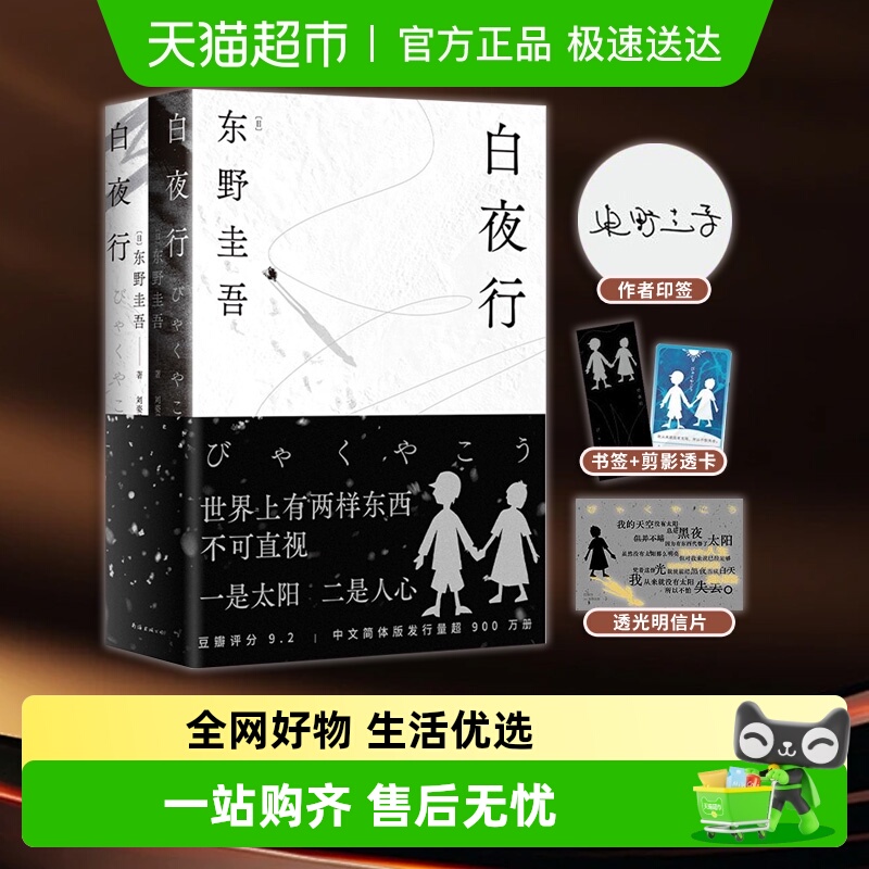 白夜行新版两册套装
