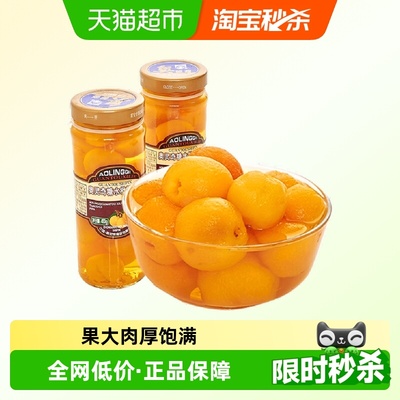 奥灵奇糖水水果罐头