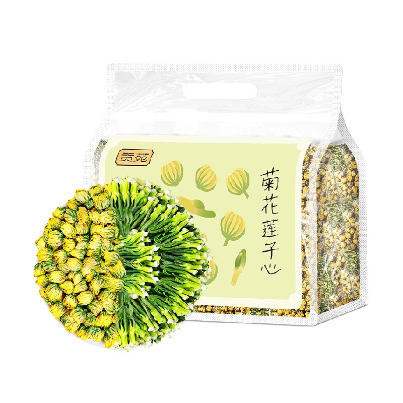 贡苑菊花陈皮大麦莲子枸杞葛根灵芝荷叶薏米苹果山楂桑叶双瓜茶包
