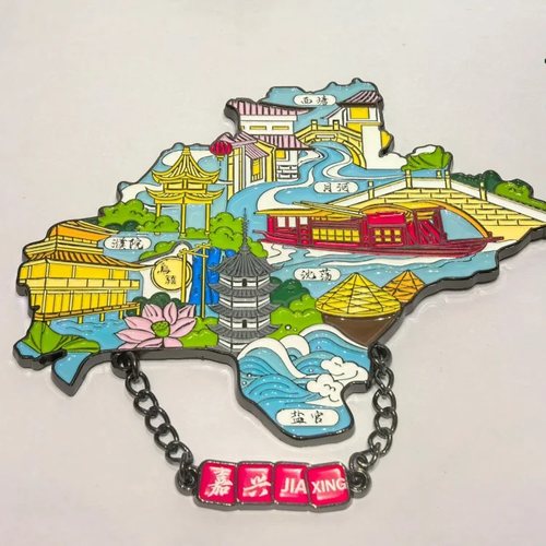 【烟雨楼前】遇见嘉兴城市限定冰箱贴