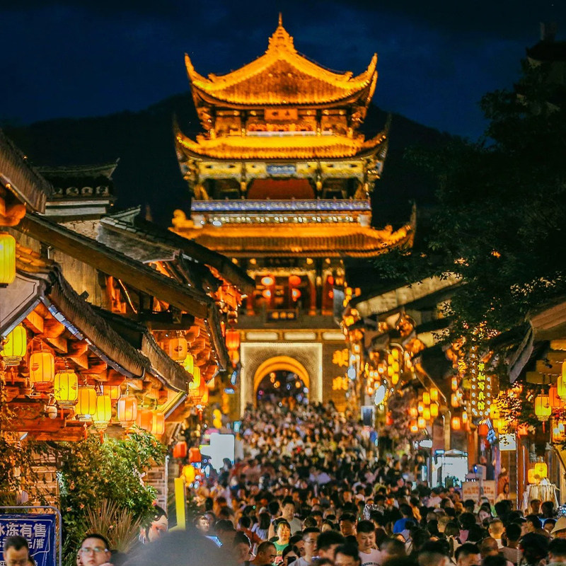 【私家团】成都出发泸沽湖旅游西昌古城邛海4天3晚住5钻一单一团