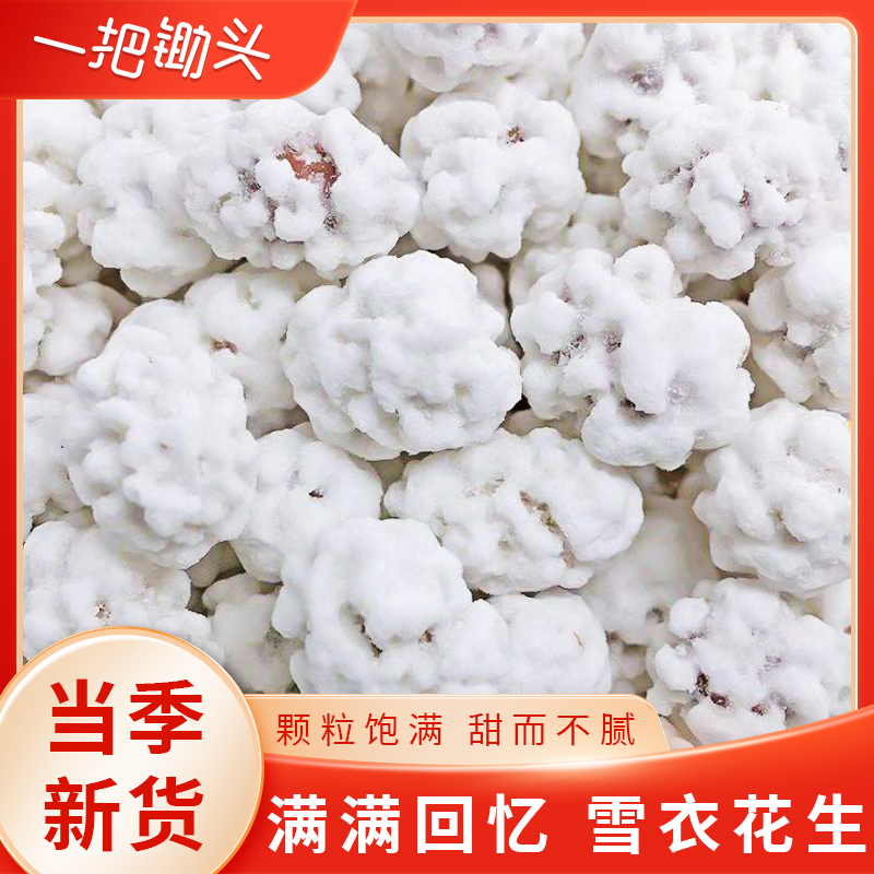 花生粘东北老式白糖衣花生米占炒货怀旧馋嘴即食小零食老式童年