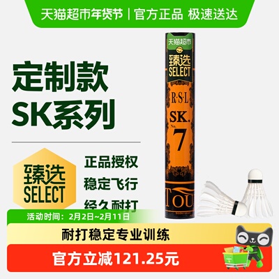亚狮龙RSL定制款系列耐打羽毛球