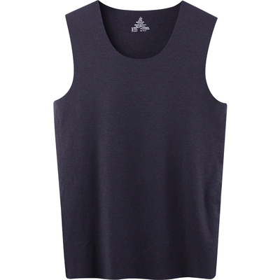 稻草人保暖背心德绒圆领加绒加厚