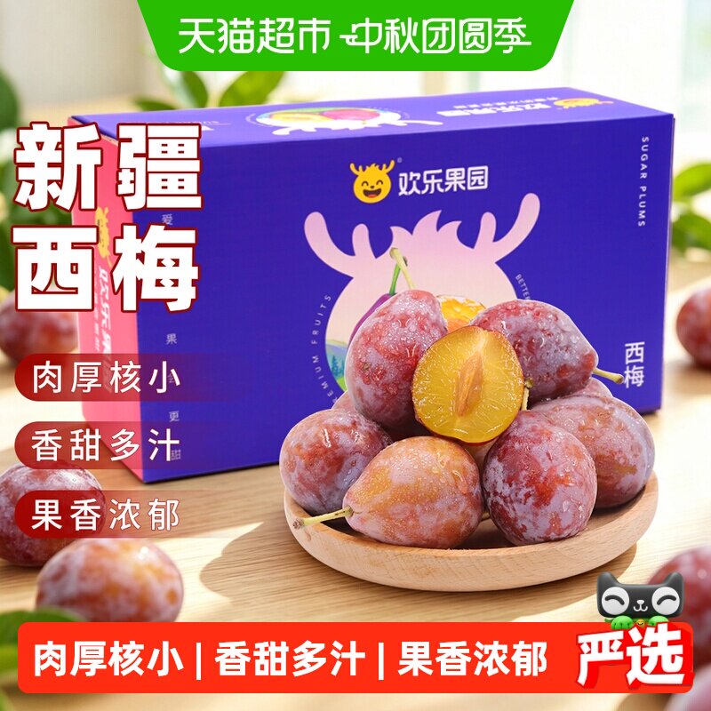 欢乐果园新疆当季法兰西西梅送礼图片