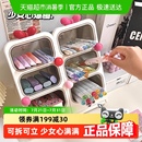 笔筒大容量多功能马克笔收纳盒轻奢高级感ins风笔架 可拆卸斜插式