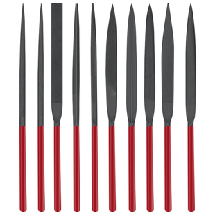 什锦锉刀套装三角小型挫刀扁平整形半圆形打磨工具圆钢锉搓刀手工