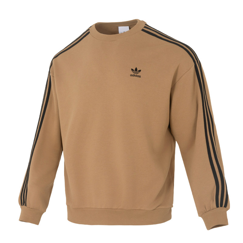 【自营】Adidas阿迪达斯卫衣男装圆领训练运动服时尚宽松套头衫