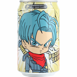 台湾进口Ocean Bomb七龙珠联名收藏版水蜜桃果味气泡水碳酸饮料