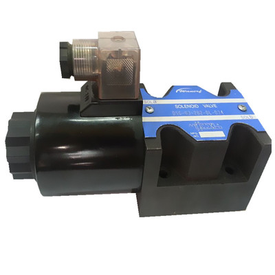 电磁换向阀二位四通高压板式切换