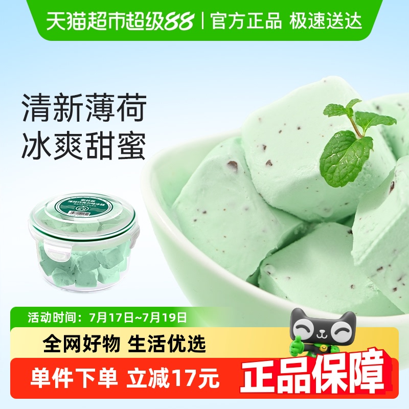 索菲亚薄荷巧克力口味冰淇淋