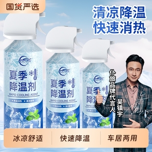 降温剂汽车降温喷雾夏天雪种专用快速制冷冻剂空调制冷剂 仆旅夏季