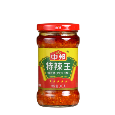 中邦特辣王300g/瓶下饭辣椒酱