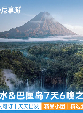 印尼泗水巴厘岛科莫多7天6晚布罗莫火山宜珍中文拼团尼享旅游