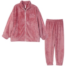 78元包邮  芬腾玛伦萨 男女法兰绒睡衣套装