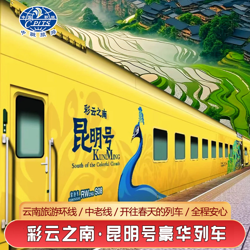 云南旅游昆明号豪华列车西双版纳环线2026年暑假亲子旅游跟团游