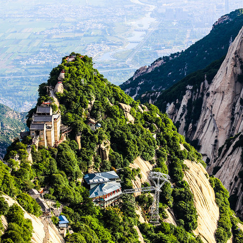 [华山风景名胜区-徒步登山大门票]华山徒步登山门票