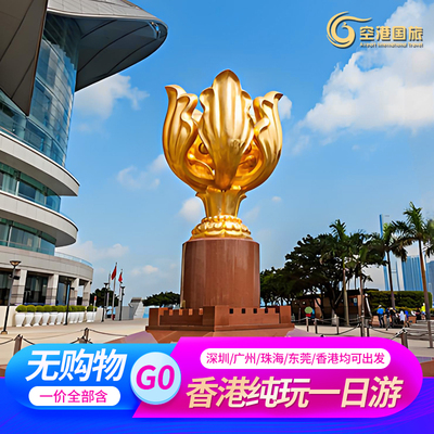 香港一日游纯玩深圳出发小团广州送上网卡出发旅行旅行团香港旅游