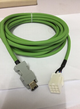 适用松下伺服A6系列电机驱动编码器线 高柔  MFECA0030EAD 连接线