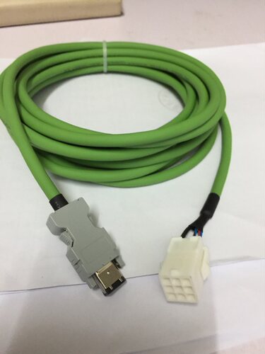适用松下伺服A6系列电机驱动编码器线 高柔  MFECA0030EAD 连接线