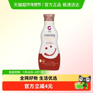 韩国进口清净园我的宝贝番茄酱儿童番茄沙司410g