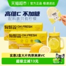 每鲜说40片0添加冻干柠檬片VC水果茶叶花茶独立包装 锁鲜喝下午茶