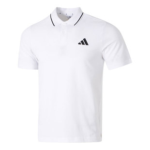 JE9020 自营 休闲运动POLO衫 PS短袖 Adidas阿迪达斯男装