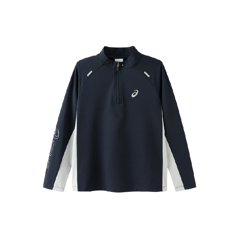 亚瑟士吸湿速干弹力保暖T恤