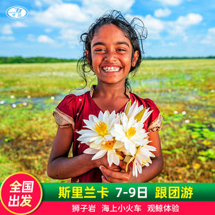 全国出发斯里兰卡旅游7-9天跟团游狮子岩佛牙寺茶园海上小火车