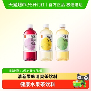 果子熟了梅子葡萄乌龙茶饮料果汁果茶柚子饮品多口味