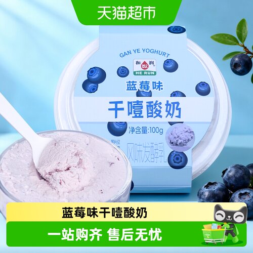 HR和润干噎酸奶蓝莓味100g*6