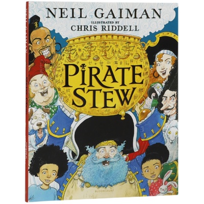 英文原版 Pirate Stew picture book 海盗炖菜冒险故事儿童英语启蒙图画书精装绘本《纽约时报》畅销书作者 Neil Gaiman尼尔盖曼
