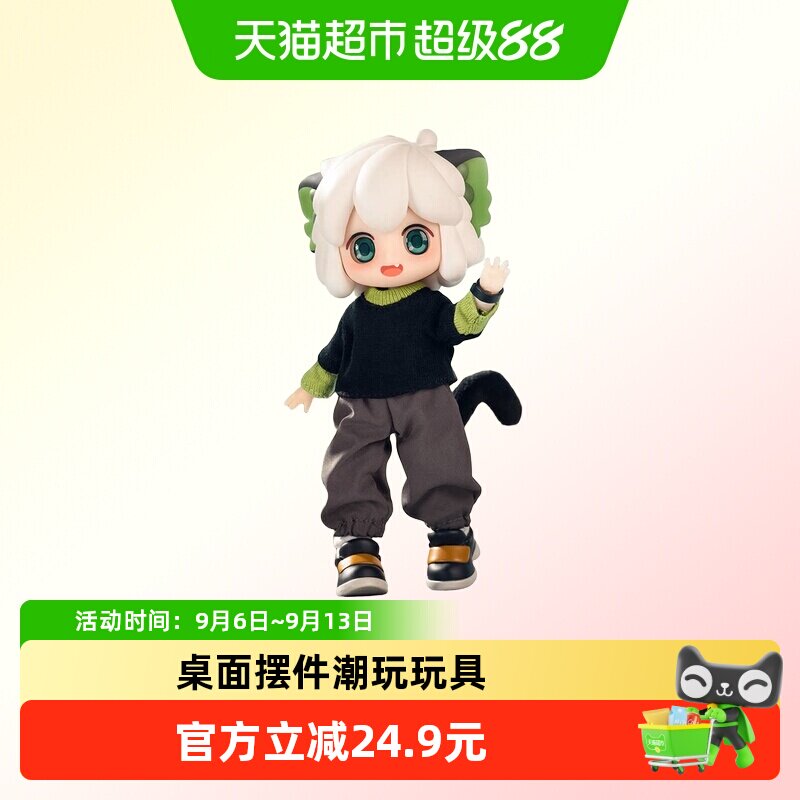 kkv罗小黑战记可动盲盒公仔图片