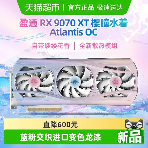 yeston/盈通RX9070XT游戏显卡