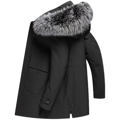 中长款皮草狐狸皮草大毛领