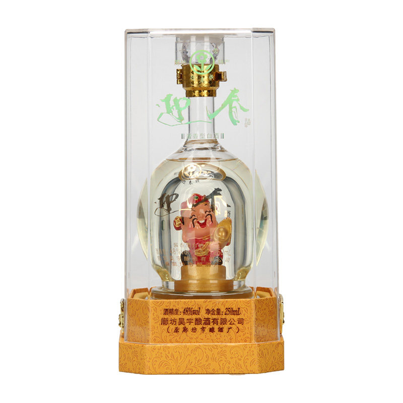 迎春小财神54度250ml*6瓶酱香酒