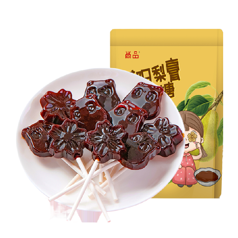 秋梨膏棒棒糖手工熬制0添加不腻清爽润喉出游休闲孕妇儿童零食品