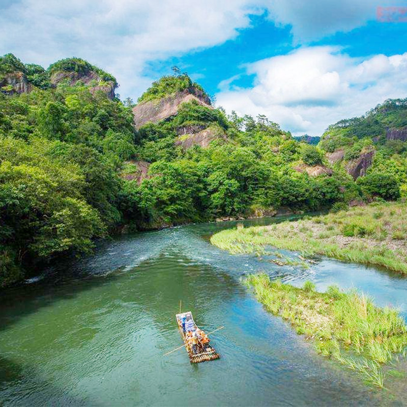 [武夷山国家公园-观光车 九曲溪竹筏]【九曲溪竹筏】武夷山旅游门票单