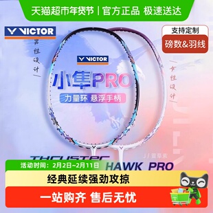 VICTOR/威克多胜利羽毛球拍猎鹰小隼PRO升级版TK-HAWK PRO全碳素