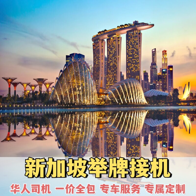 新加坡举牌接机