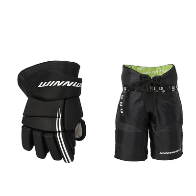 冰球护具儿童护腿手套护具包