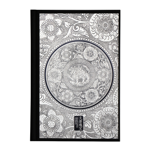 陕西历史博物馆文创何家村金银器纹饰笔记本记事本送老师同学礼物