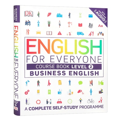 DK人人学英语 商务英语2 英文原版 English for Everyone Business English Level 2 Course Book 进口原版自学教材书籍 英文版