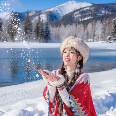 冬季旅游喀禾赏雪