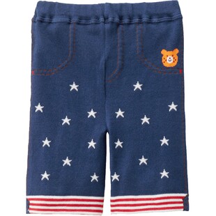 MIKIHOUSE 弹力7分屁屁裤春秋新款童装男童柔软舒适HOT BISCUITS